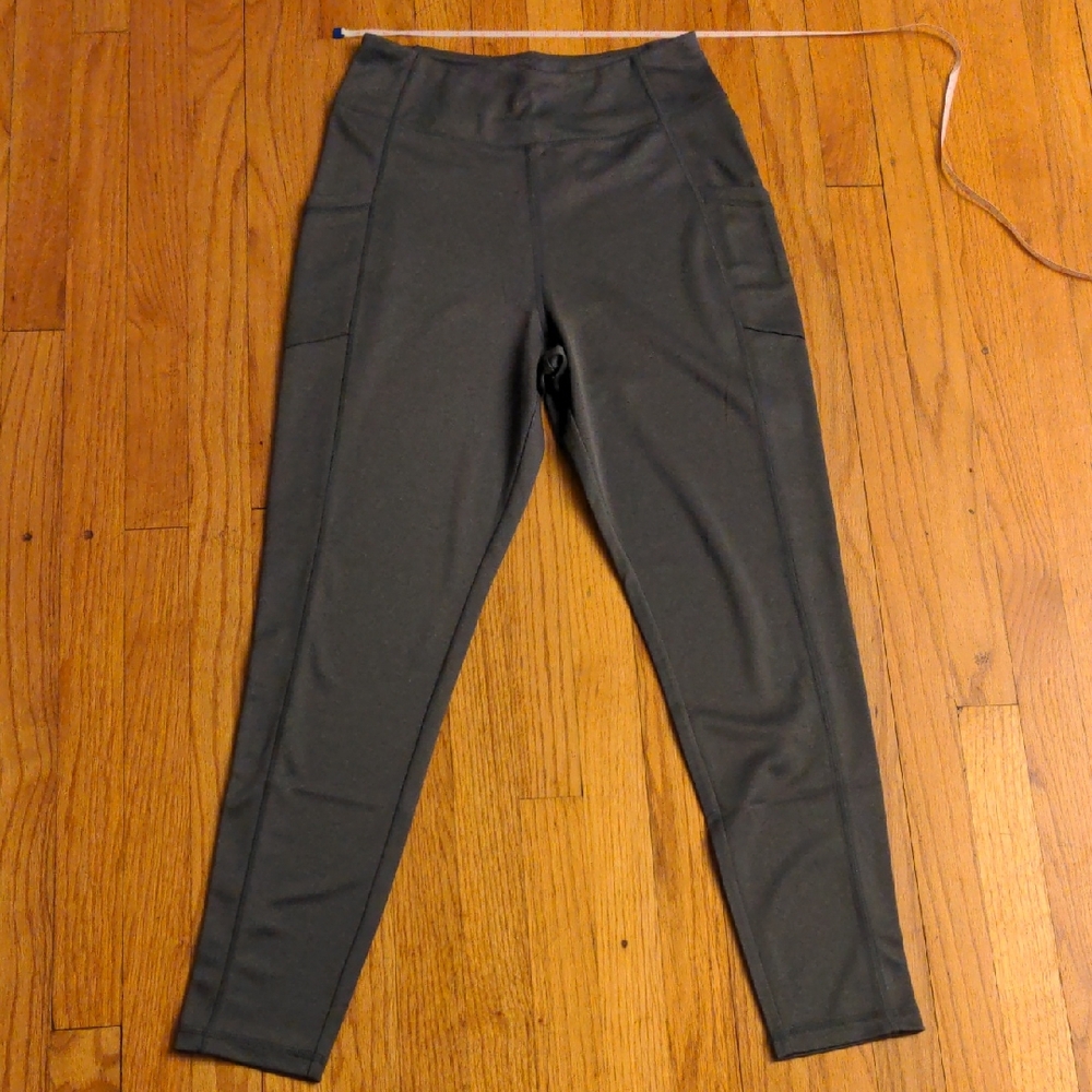 Women's Gray High-Waisted Pants